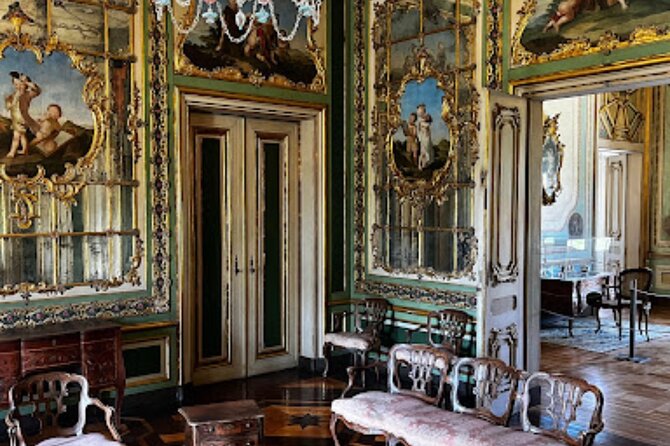 SINTRA FULL-DAY PRIVATE TOUR, Roca Cape, Guincho Beach, Cascais & Estoril - Queluz Royal Palace: Rococo Elegance in About 30 Minutes