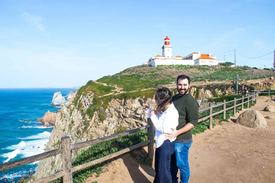 Sintra: Pena Palace, National Palace, and Regaleira Tour - Pena Palace: Colorful Fairytale Views Over the Atlantic