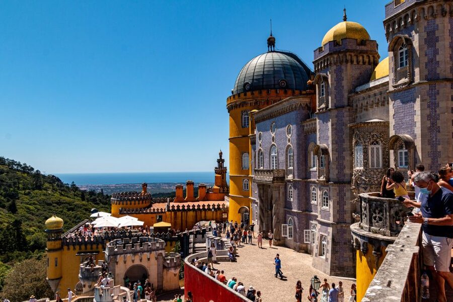 Sintra: Pena Palce + Cabo da Roca + Cascais from Lisbon - Sintra Old Town Break: Where Free Time Actually Helps