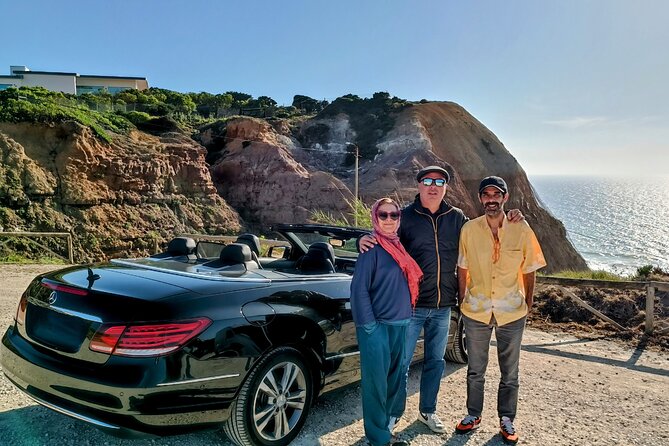 Sintra Private Convertible Wine Tour 2/3 Pax - Tagus, Cascais, Guincho Beach, and Cabo da Roca