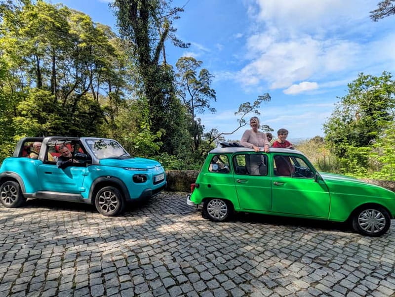Sintra: Private Half-Day Classic Car or Electric Jeep Tour - Sanctuary of Peninha: mountain viewpoints without the grind