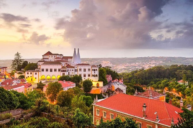 Sintra Private Tour with Tickets: Pena Palace & Moorish Castle - First stop: Sintra Mountains and Sabuga Fountain reset