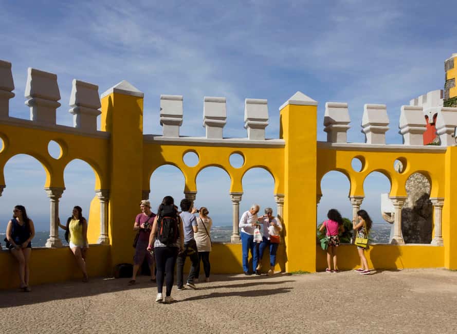 Sintra Small Group: Pena Palace, Moorish Castle & Cascais - Peninha viewpoint and secret-trail energy in the sanctuary area