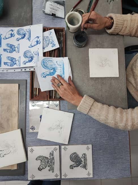 Sintra: Traditional Portuguese Tile Painting Workshop - Getting the azulejo backstory before you paint