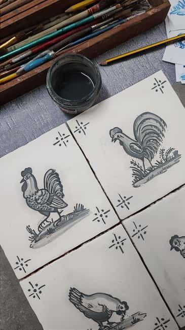 Sintra: Traditional Portuguese Tile Painting Workshop - Getting your tile home: pickup, storage, and U.S. shipping limits