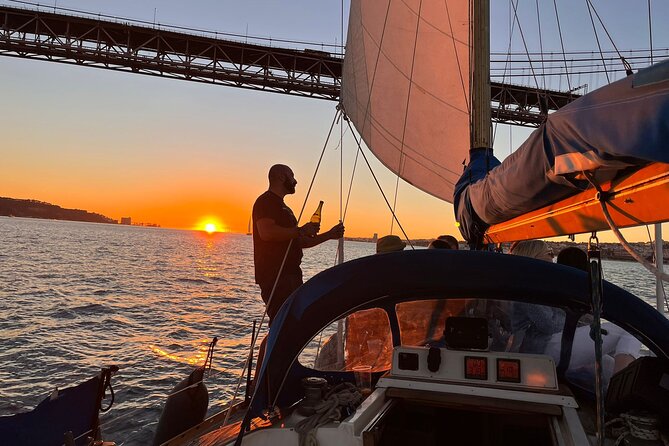 Small Group Sailboat Sunset Tour in Lisbon with a Drink - A 2-hour Tagus sunset sail with a real small-group feel