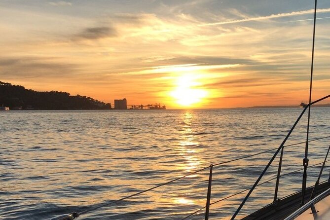 Small Group Sailboat Sunset Tour in Lisbon with a Drink - The Monument to the Discoveries and MATT by the river