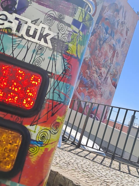 Street Art Lisbon: Tuk Tuk Tour - Lisbon street art by tuk tuk: why it works