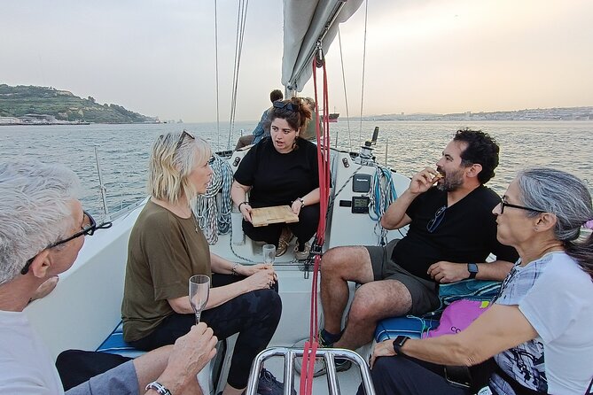 Sunset sailing boat trip in Lisbon with snacks - Why the Tagus River is the best way to see Lisbon at sunset