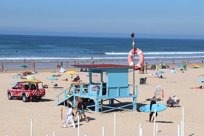 Surf Class in Almada - The Sand Lesson: Learn Movements Before You Chase the Wave