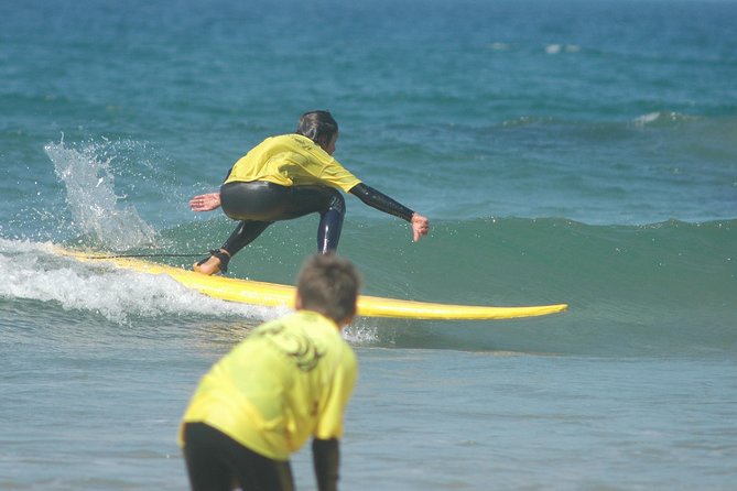 Surf Lesson in Costa da Caparica - Sand Practice: Learning Paddling and Take-Off Without the Panic