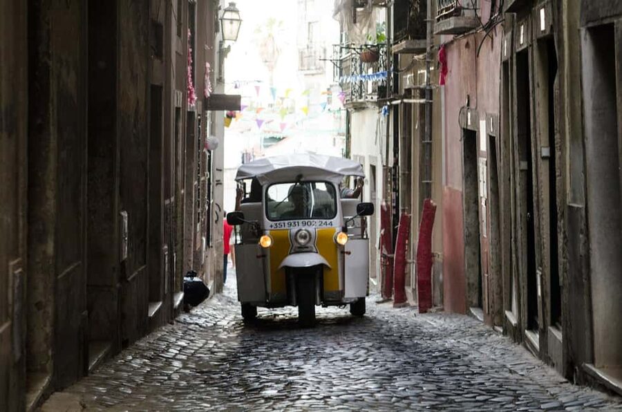 Travel to the Medieval part of Lisbon by Tuk Tuk - Portas do Sol Viewpoint: A Photo Stop That’s Worth the Time