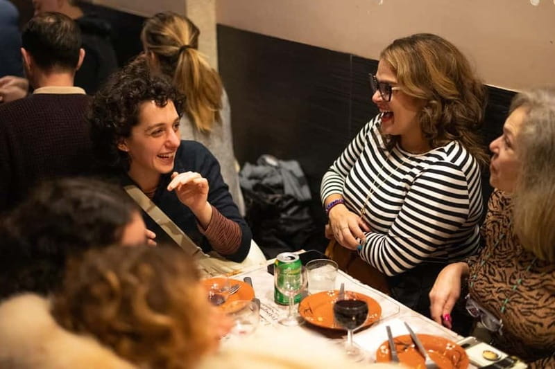 True Taste of Lisbon: Portuguese Tapas, Wine &Surprise Drink - Stop 1: a 30-minute wine + petisco tasting that sets the tone