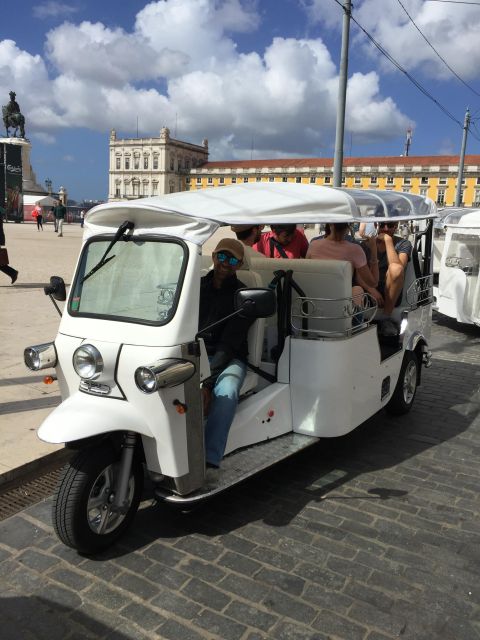 Tuk Tuk Tour historic central Lisbon - Touring central Lisbon by electric Tuk Tuk: what you’ll feel