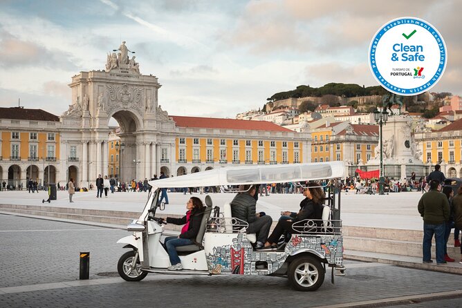 Tuk Tuk Tour in Lisbon's Old Town - Tram 28 - Stopping for Squares, Monastery Views, and Feira da Ladra Timing