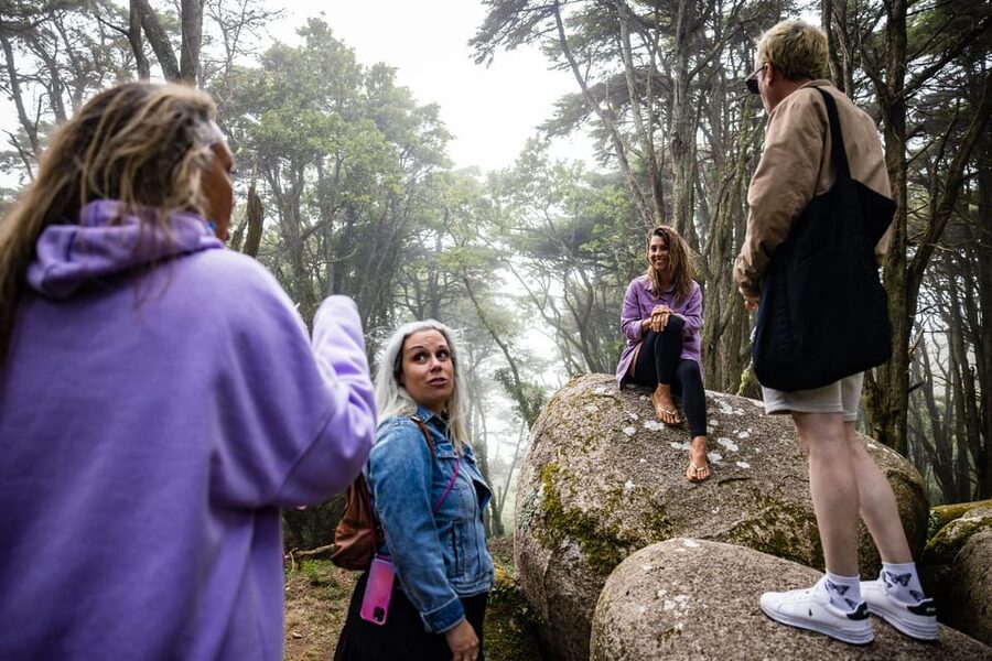 Walking tour:Pena Palace, Moorish Castle,Quinta da Regaleira - Stop 7: Quinta da Regaleira guided visit (symbolism that makes sense)